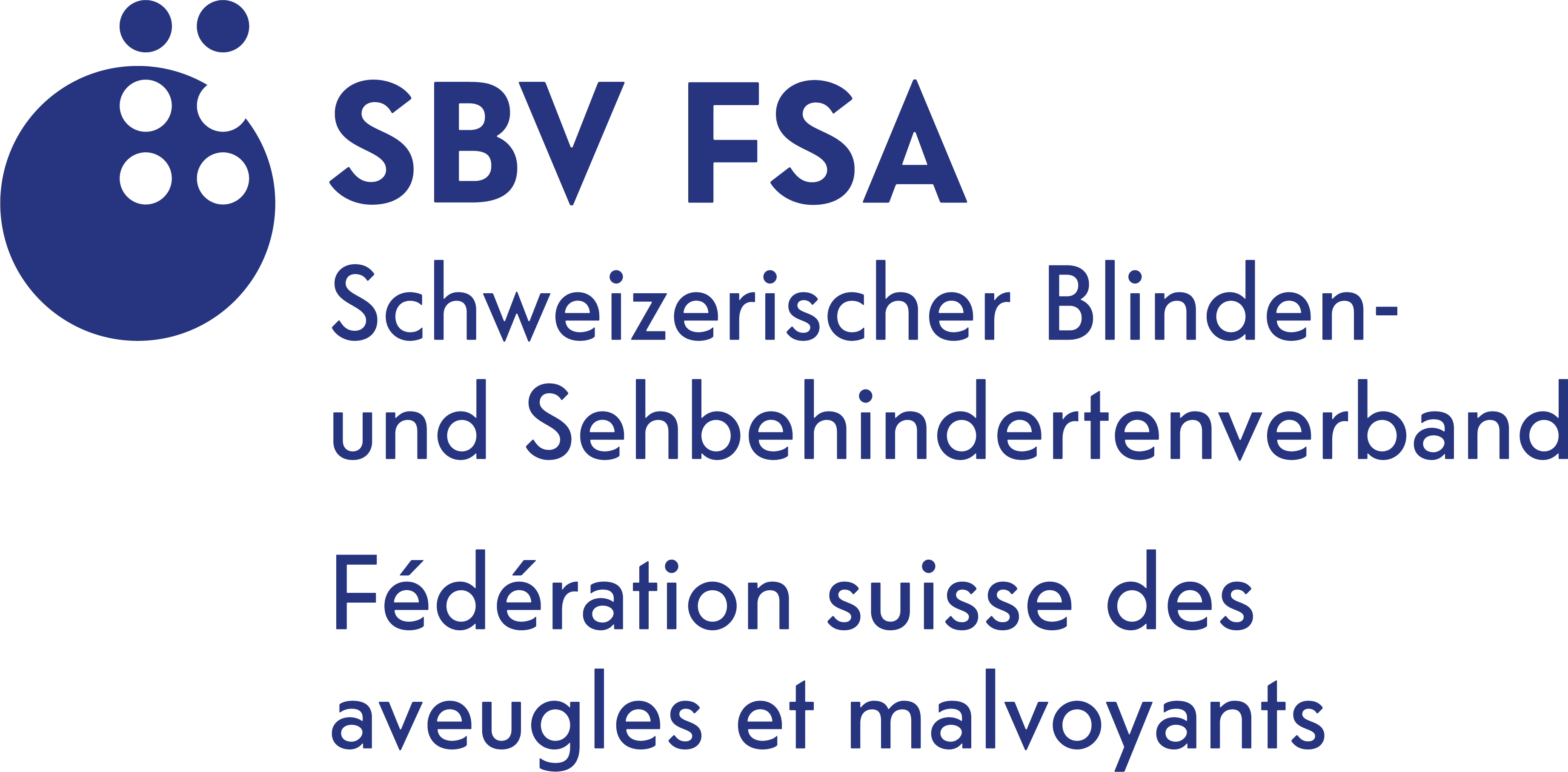 Logo Fédération suisse des aveugles et malvoyants